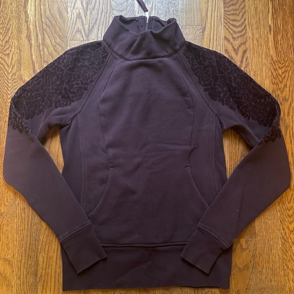 lululemon athletica Tops - Lululemon Mock Neck Pull Over